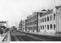 Prinz-Heinrich-Straße, Tsingtau, ca. 1914